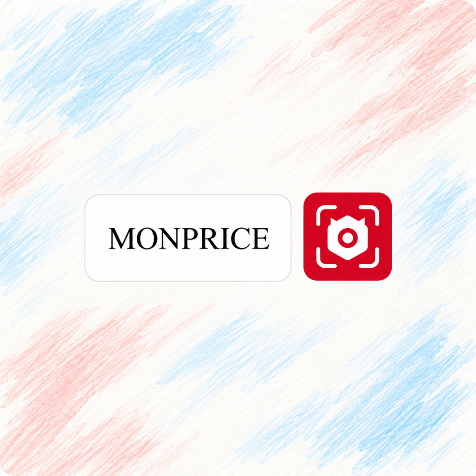 The MONPRICE word mark next to the MonPrice logo